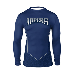 Men Compression Tops Running Shirt <b>Long</b> <b>Sleeve</b> T-shirt custom <b>Base</b> <b>Layer</b> Top for Gym Sports Fitness Workout - Product Image 2