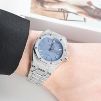 OBLVLO Top Marque Mécanique Montres En Acier Inoxydable Automatique Or Rose Montre Décontractée Lumineux Étanche Calendrier Caractéristique TM-ASP