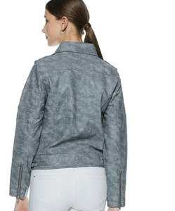 Chaqueta de cuero para mujer de estilo más nuevo, chaquetas de cuero informales, la mejor venta, chaqueta de cuero para mujer - Product Image 2