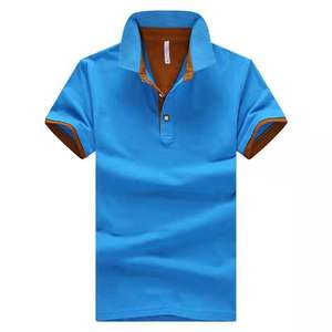 Polos de algodón para hombre de estilo caliente de verano con mangas cortas diseño boutique ropa de talla grande disponible al por mayor - Product Image 5