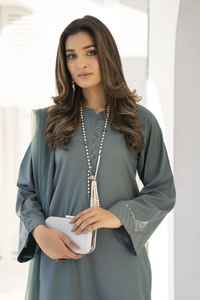 Robes d'été pour femmes AM-IMPEX 100% coton écologiques lavables respirantes dentelle perlage broderie bouton personnalisées - Product Image 4