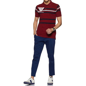 Camisetas Polo de Manga Corta Más Vendidas, con Logotipo Privado, Buen Material de Impresión, a la Venta a Precio Económico - Product Image 1