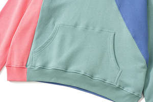 2025 dernière conception taille adulte prix raisonnable hommes demi-visage Zipp Up sweat à capuche en gros respirant meilleur prix hommes à capuche - Product Image 4