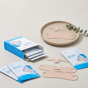 Masque liftant double hydrogel ROROBEE V-Line, patch élastique au collagène pour raffermir le visage et le contour de la mâchoire, soin de la peau à domicile, lot de 5 - Product Image 1