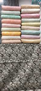 Lujosa tela de seda textil de fibra natural de capullos textura suave patrón impreso al por mayor 100% tela de seda tarifa barata - Product Image 4