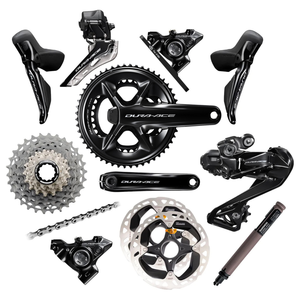 Grupo de componentes con medidor de potencia Shimano Dura-Ace R9270 Di2 auténtico - Product Image 1