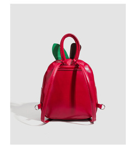 Sac à dos en cuir minimaliste nordique pour femme, sac à dos décontracté pour le quotidien, l'école et les voyages, sac simple pour femme, sac à dos en cuir de style japonais - Product Image 2