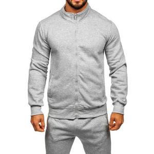 Survêtements de jogging streetwear personnalisés légers 100% coton à capuche, couleur unie, ensemble de survêtement uni pour l'hiver - Product Image 2
