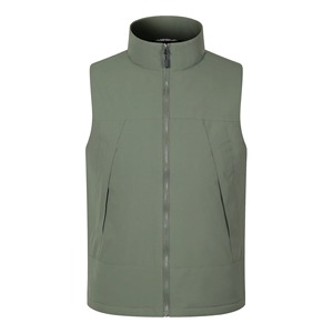 Chaqueta Deportiva sin Mangas con Parche en el Hombro para Hombre, Estilo Juvenil, Otoño Invierno, Chaleco Moderno con Cuello Alto, Ropa de Abrigo de Invierno - Product Image 5