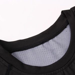 Camiseta de Compresión de Manga Larga Ajustada para Hombre, Tejida, Transpirable, de Secado Rápido, Ropa Deportiva de Alto Rendimiento, Capa Base de Entrenamiento - Product Image 3