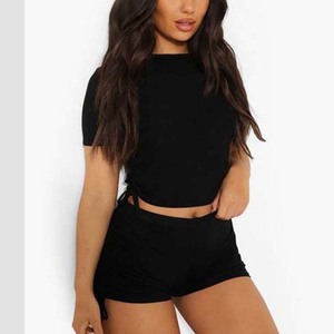 Wholesale Women Two Piece Shorts Set Summer <b>Bandana</b> 2 Piece Set Blouse Outfits 2 Piece Women Short Set Clothing - Product Image 5