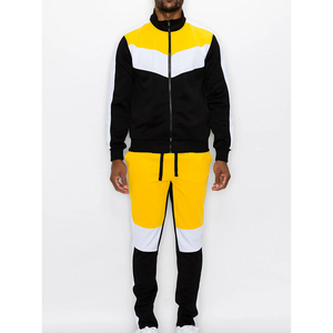 High Quality Tracksuit Jogging Zipper Cargo Jersey <b>Track</b> <b>Jacket</b> Set Polyester Nylon Tech Fleece Custom Logo Tracksuit for Men - Product Image 1