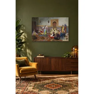 Fida Giulio Rosati, femme dansant sur un tapis, impression sur toile - Product Image 5