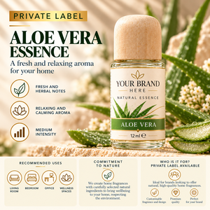 Essenza Profumata all'Aloe Vera OEM 12ml |   Profumo Fresco di Erbe |   Produttore di Marchi Privati Spagna - Product Image 2