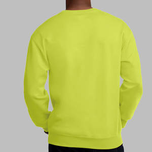 Vert néon Couple pull à manches longues pull de haute qualité pull thermique chaud haut sweat - Product Image 5