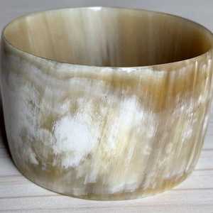 100% Natural Buffalo Horn Wristlet <b>Bracelet</b> Vintage Style Cuff Bangle for <b>Women</b> for Weddings - Product Image 1