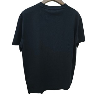 เสื้อยืดคอกลมแขนสั้นสีพื้นสำหรับผู้ชาย ทรงปกติ สีดำ น้ำหนักเบา ระบายอากาศได้ดี เป็นมิตรกับสิ่งแวดล้อม คุณภาพสูง กำลังเป็นที่นิยม แห้งเร็ว - Product Image 1