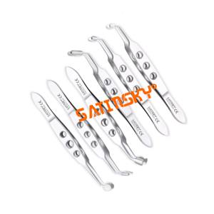 La APLICACIÓN DEL removedor de uñas de acero inoxidable 304 para la toma postoperatoria de agujas de la piel y el dispositivo de elevación de suturas se puede reutilizar - Product Image 5