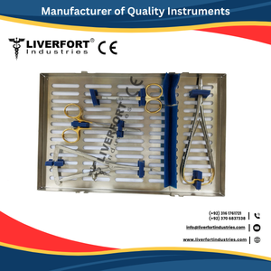 Kit de chirurgie périodontale micro-orthodontique en acier inoxydable allemand de qualité supérieure, ensemble périostal, instruments dentaires mucogingivaux orthodontiques manuels - Product Image 3