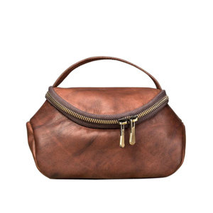 Venta al por mayor de cosméticos de cuero PU Vintage portátil multifunción estuche de viaje impreso para estuches de belleza al por mayor estuches de cosméticos - Product Image 4