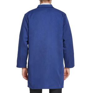 Blouse de laboratoire personnalisée à manches longues, uniformes d'hôpital en gros, blouses de médecin, uniformes de haute qualité, blouses de laboratoire médicales bleues - Product Image 4