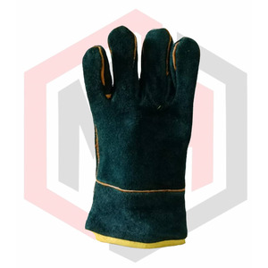 Gants en cuir de vachette très confortables imperméable sécurité du travail d'hiver travail industriel jardinage anti-dérapant - Product Image 4