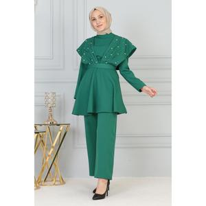 Ensemble décontracté Inci, design détaillé, longueur midi - Product Image 3