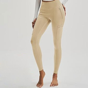 Pantalon de yoga de gymnastique sans couture taille haute pour femmes entraînement sportif à séchage rapide pour Leggings dynamiques avec fermeture à la taille élastique - Product Image 6