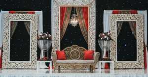 Fascinante cérémonie de mariage hindou Mandap magnifique mariage Plazzo Mandap à vendre meilleur mariage indien décoratif Plazzo Mandap - Product Image 3