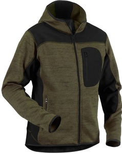 Veste softshell personnalisée pour hommes de haute qualité Nouveau design à capuche avec fermeture éclair XL Tissu imperméable pour l'hiver en extérieur - Product Image 3