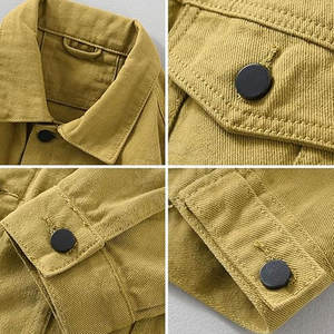 Chaquetas Vaqueras de Invierno para Hombre de Diseño Personalizado y Calidad Premium, 100% Algodón, Tela de Lona Hecha en Pakistán con Cuello Alto, Venta al Por Mayor - Product Image 3