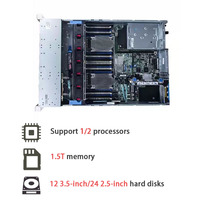 중고 HPE ProLiant DL380 Gen10 Gen11 DL360 2U 랙 서버 인텔 제온 DDR4 재고 있음 빠른 배송