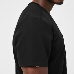 Uniformes profesionales para el cuidado de la salud, tela de punto, parte superior de dos bolsillos con pantalones de cintura elástica para entornos clínicos - Product Image 2