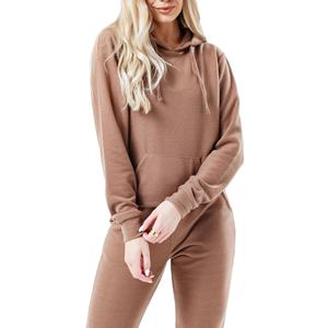 Tenue de sport pour femmes haut survêtement bas vêtements de détente noir survêtement marque privée femmes Fitness femmes survêtement - Product Image 3