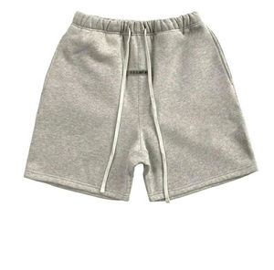 Short de sport décontracté pour hommes, Offre Spéciale avec logo personnalisé, vêtements de sport à motif uni pour l'entraînement et la course à pied - Product Image 3