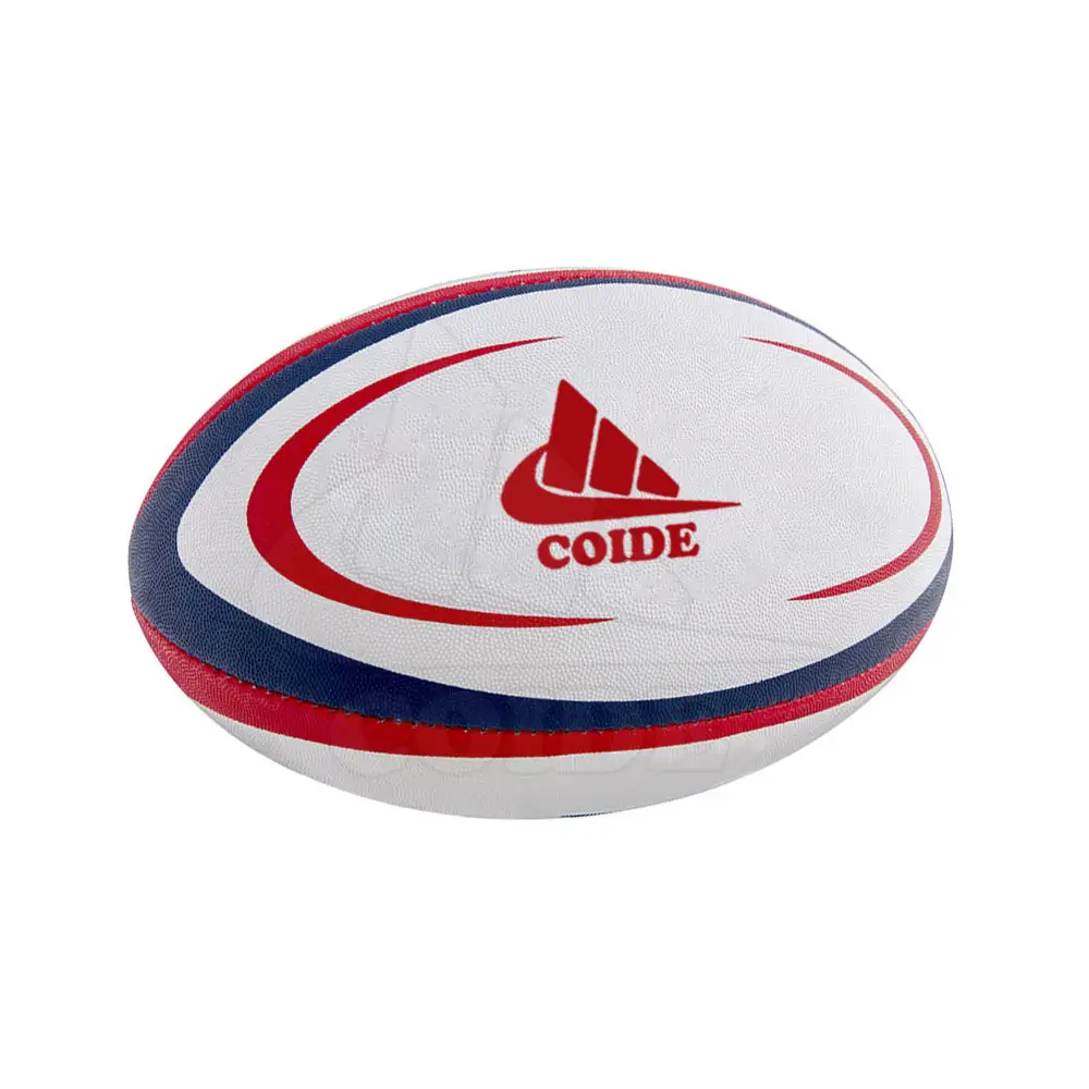 Latest Designs Football Club Professional Rugby Balls Durable Hand Stitched Size 5 PU Rugby Balls