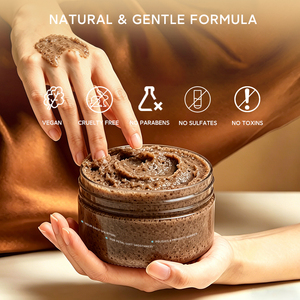 Exfoliante Corporal de Lujo para SPA, Exfolia Intensamente, Alivia la Aspereza y la Opacidad, Hidrata, Antioxidante, Exfoliante Corporal de Sal Marina y Café - Product Image 3