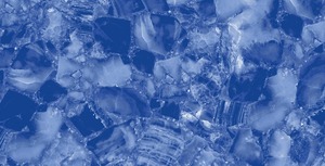 Orientbell Vitrified (GVT) 600X1200 DR Super Gloss Crystal Royal Blue Acabado brillante Azulejos grandes Azulejos de porcelana para piso de pared grande - Product Image 4