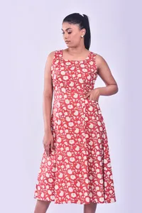 ชุดเดรสสำหรับใส่ในฤดูร้อนชุดเดรสแบบไม่มีสายรัดผ้าคอตตอนย้อมสีล้วน100% น้ำหนักเบาป้องกันการยับสำหรับผู้ค้าปลีกร้านบูติกผู้จัดจำหน่าย - Product Image 2