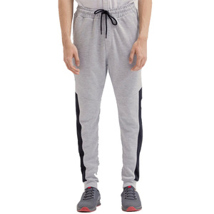กางเกงจ๊อกกิ้งผ้าฟลีซสีเทาสำหรับผู้ชายกางเกงวิ่งพร้อมกระเป๋าคาดเอว - Product Image 1