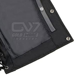 Chaleco de cuero de material de alta calidad para hombre, venta al por mayor, Chaleco de cuero para hombre, Chaleco de cuero transpirable para hombre - Product Image 4