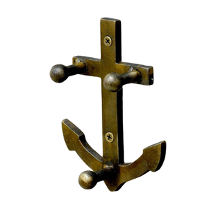 Crochet mural fait main classique en gros fabriqué en Inde personnalisé fantaisie élégant vintage unique crochets muraux en métal pour le salon - Product Image 2