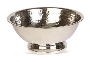 Cuenco para servir de forma redonda sólida de Metal de estilo elegante más increíble para el hogar, cuenco decorativo para almacenamiento de frutas y verduras - Product Image 6