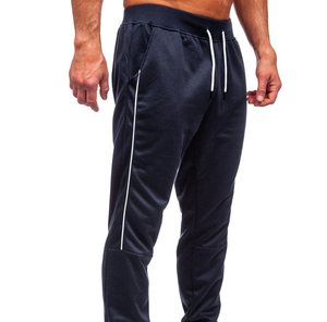 Pantalons de survêtement décontractés légers pour hommes 100% respirants, taille plus, personnalisables OEM, prix de gros bas - Product Image 2