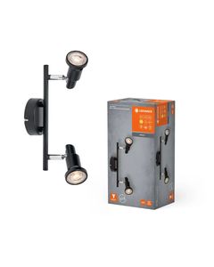 Tira de Luz LED GU10 3.4W 2700K Negra (Ledvance 828780) - Product Image 2