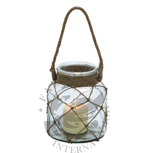 Decoración navideña moderna para el hogar, farol de metal de alambre alto, mango de cuero negro, portavelas de Pilar, diseño de jaula alta, hierro - Product Image 3