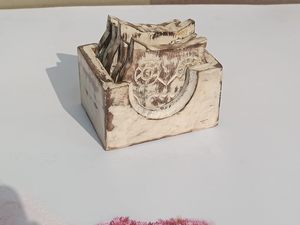 Posavasos de diseño de búho con soporte para bebidas-Posavasos de cóctel decorativos de mesa de té y café resistentes al calor y al calor de 6 piezas - Product Image 2