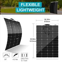 Vente en gros de panneaux solaires flexibles de 300W 400W 500W pour usage résidentiel Meilleur prix de Chine avec une excellente fixation