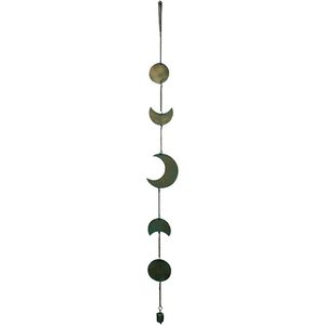 Mango Gifts Recycled Iron <b>Moon</b> <b>Phase</b> <b>Wall</b> Hanging <b>Art</b> Bohemian 95 cm Length Set of 5 Pcs for <b>Moon</b> Lovers Home Dcor - Product Image 3