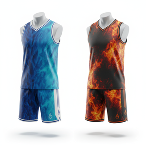 Ensemble de basketball par sublimation |   Maillot et short d'équipe personnalisés |   Uniforme de sport haut de gamme - Product Image 6